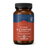 Terranova B-Complex with Vitamin C by Terranova Natural Remedies — front view showing product label and branding, studio product photo on white background
