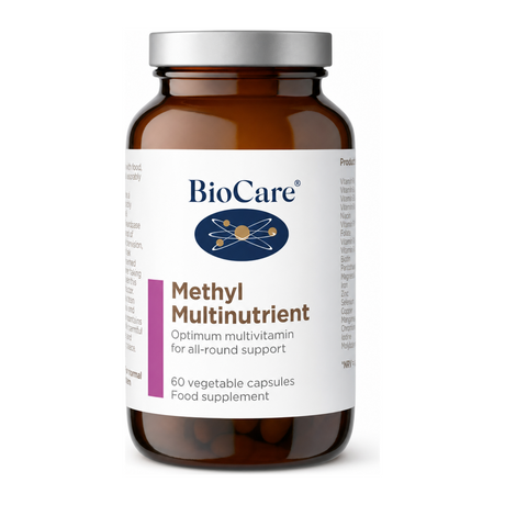 BioCare Methyl Multinutrient by BioCare Natural Remedies — front view showing product label and branding, studio product photo on white background