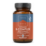 Terranova B-Complex with Vitamin C by Terranova Natural Remedies — front view showing product label and branding, studio product photo on white background