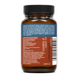 Terranova B-Complex with Vitamin C by Terranova Natural Remedies — back view showing ingredients and product details, studio product photo on white background