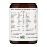BioCare Methyl Multinutrient by BioCare Natural Remedies — nutrition facts side panel, studio product photo on white background