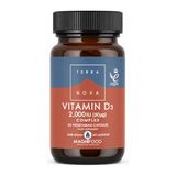 Terranova Vitamin D3 2000 IU Complex by Terranova Natural Remedies — front view showing product label and branding, studio product photo on white background