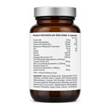 Mood Complex 60 Capsules by BioCare Natural Remedies — back view showing ingredients and product details, studio product photo on white background