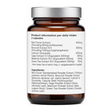 Biocare Female Balance by BioCare Natural Remedies — nutrition facts side panel, studio product photo on white background