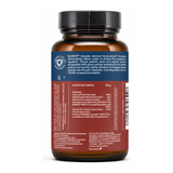 Terranova NextGen NADPro™ NAD+ Activator by Terranova Natural Remedies — back view showing ingredients and product details, studio product photo on white background