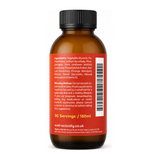 Well Actually Vitamin C 1000mg - Liposomal Liquid High Absorption by Well. Actually. Natural Remedies — back view showing ingredients and product details, studio product photo on white background