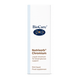 BioCare Nutrisorb Chromium by BioCare Natural Remedies — front view showing product label and branding, studio product photo on white background