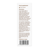 Biocare Nutrisorb Zinc by BioCare Natural Remedies — back view showing ingredients and product details, studio product photo on white background