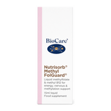BioCare Nutrisorb Methyl FolGuard by BioCare Natural Remedies — front view showing product label and branding, studio product photo on white background