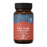 Terranova Pine Bark & Grape Seed Complex by Terranova Natural Remedies — front view showing product label and branding, studio product photo on white background