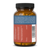 Terranova Magnesium 100mg Complex by Terranova Natural Remedies — back view showing ingredients and product details, studio product photo on white background