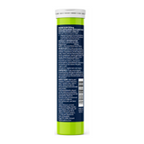 Higher Nature - Magnesium Effervescent 20 Tablets by Higher Nature Natural Remedies — back view showing ingredients and product details, studio product photo on white background