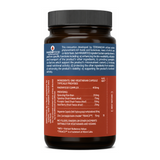 Terranova Zinc 15mg Complex by Terranova Natural Remedies — back view showing ingredients and product details, studio product photo on white background
