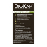 BioKap Dark Blond Havana 6.06 Rapid Permanent Hair Dye by BioKap Natural Beauty — back view showing ingredients and product details, studio product photo on white background