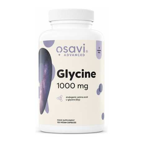 Osavi Glycine 1000mg by Osavi — front view showing product label and branding, studio product photo on white background
