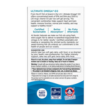 Nordic Naturals, Ultimate Omega®-D3, Lemon, 60 Soft Gels by Nordic Naturals — cooking instructions side panel, studio product photo on white background