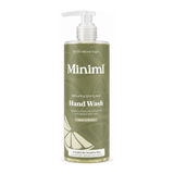 Miniml Lime and Basil Hand Wash by Miniml Personal Care — front view showing product label and branding, studio product photo on white background