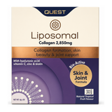 Quest Liposomal Collagen with Hyaloronic acid by Quest Natural Remedies — front view showing product label and branding, studio product photo on white background
