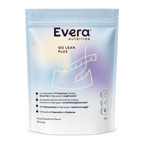Evera Nutrition Go Lean Plus by Evera Nutrition Vitamin & Mineral Supplements — front view showing product label and branding, studio product photo on white background