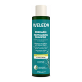 Weleda Revitalising Rosemary Shampoo by Weleda Natural Beauty — front view showing product label and branding, studio product photo on white background