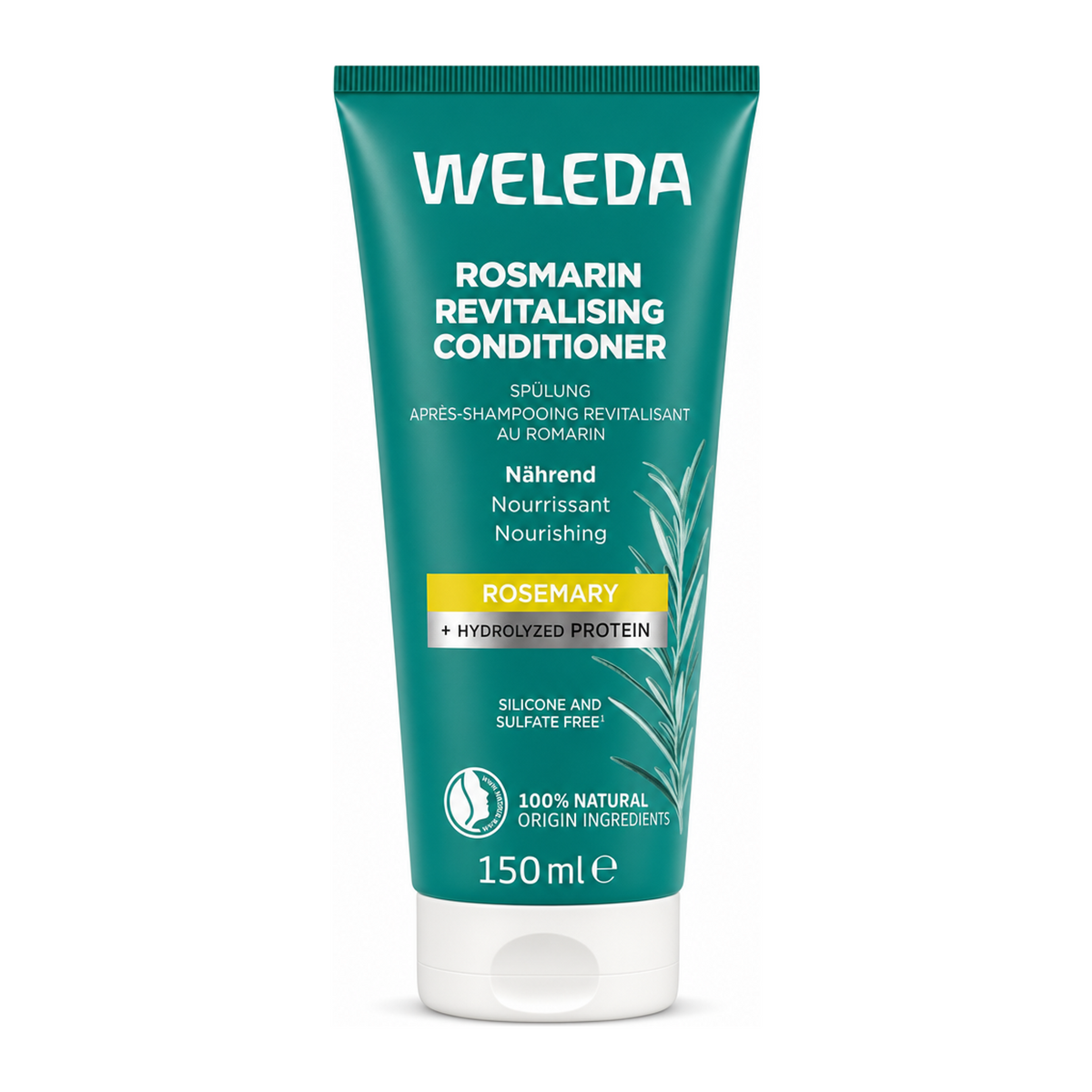 Weleda Revitalising Conditioner by Weleda Personal Care — front view showing product label and branding, studio product photo on white background