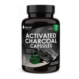 New Leaf Products Charcoal Capsules by New Leaf Products Personal Care — front view showing product label and branding, studio product photo on white background
