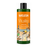 Weleda Vitality Shower Cream Sea Buckthorn by Weleda Personal Care — front view showing product label and branding, studio product photo on white background