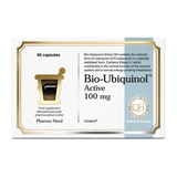 Pharma Nord Bio-Ubiquinol Active QH 100mg by Pharma Nord Natural Remedies — front view showing product label and branding, studio product photo on white background