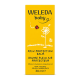 Weleda Calendula Skin Protection Balm by Weleda Natural Beauty — front view showing product label and branding, studio product photo on white background