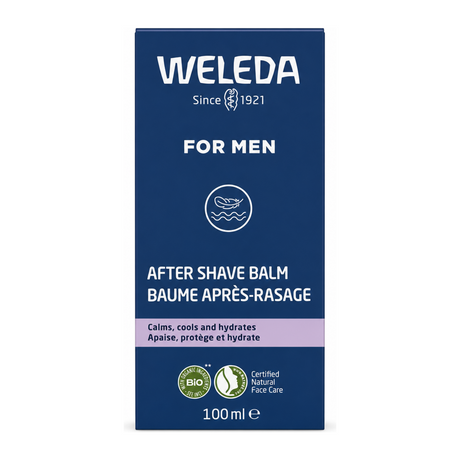 Weleda After Shave Balm by Weleda Natural Beauty — front view showing product label and branding, studio product photo on white background