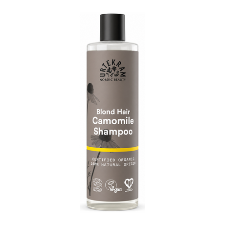 Urtekram Organic Camomile Shampoo (Blonde) ml by Urtekram Personal Care — front view showing product label and branding, studio product photo on white background