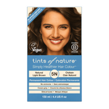 Tints of Nature 5N Natural Light Brown by Tints of Nature Natural Beauty — front view showing product label and branding, studio product photo on white background