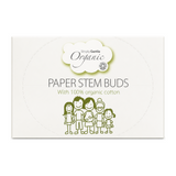 Simply Gentle Organic Cotton Buds 200's by Simply Gentle Natural Beauty — front view showing product label and branding, studio product photo on white background