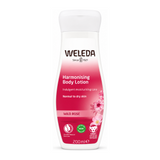 Weleda Wild Rose HARMONISING Body Lotion by Weleda Natural Beauty — front view showing product label and branding, studio product photo on white background