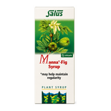 Salus Manna Fig Syrup by Salus Natural Remedies — front view showing product label and branding, studio product photo on white background