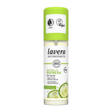 Lavera Natural & Refresh Deodorant Spray by Lavera Natural Beauty — front view showing product label and branding, studio product photo on white background