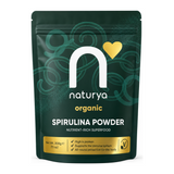 Naturya Organic Spirulina Powder by Naturya — front view showing product label and branding, studio product photo on white background