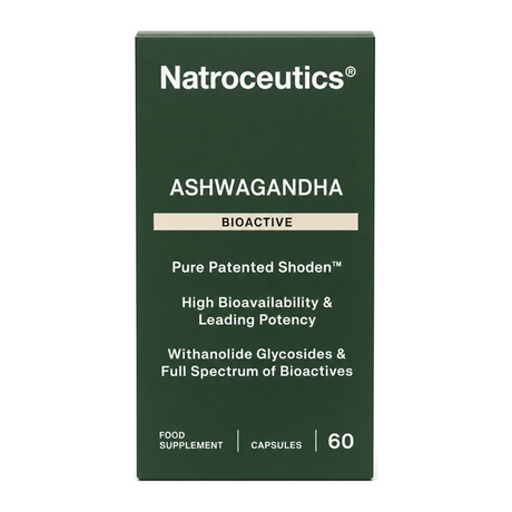 Natroceutics Ashwagandha Bioactive by Natroceutics Natural Remedies — front view showing product label and branding, studio product photo on white background
