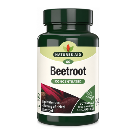Natures Aid Beetroot (Organic) by Natures Aid — front view showing product label and branding, studio product photo on white background