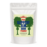 Thompson's Pure Slippery Elm Bark Powder by Thompson's Natural Remedies — front view showing product label and branding, studio product photo on white background