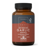 Terranova Garlic 500mg by Terranova Natural Remedies — front view showing product label and branding, studio product photo on white background