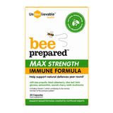 UnBEElievable Health BEE Prepared Max Strength immune formula by Unbee-lievable Health Natural Remedies — front view showing product label and branding, studio product photo on white background