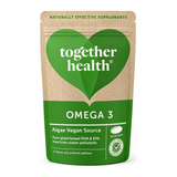 Together Health Together Algae Omega 3 DHA & EPA - 30 Caps by Together Health Natural Remedies — front view showing product label and branding, studio product photo on white background