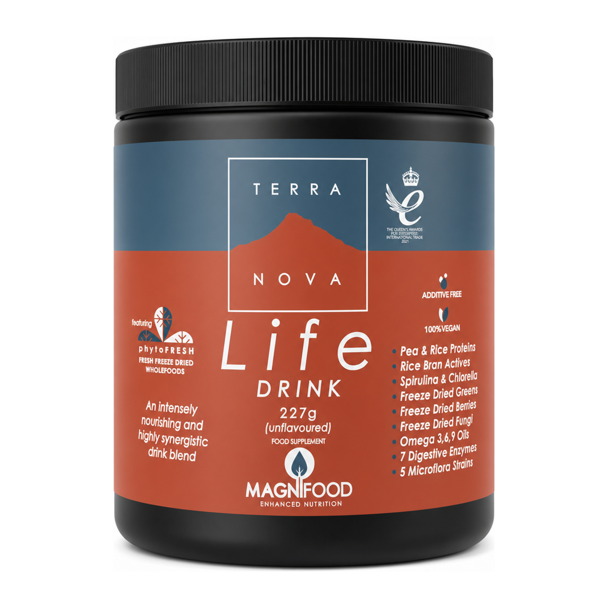 Terranova Life Drink by Terranova Natural Remedies — front view showing product label and branding, studio product photo on white background