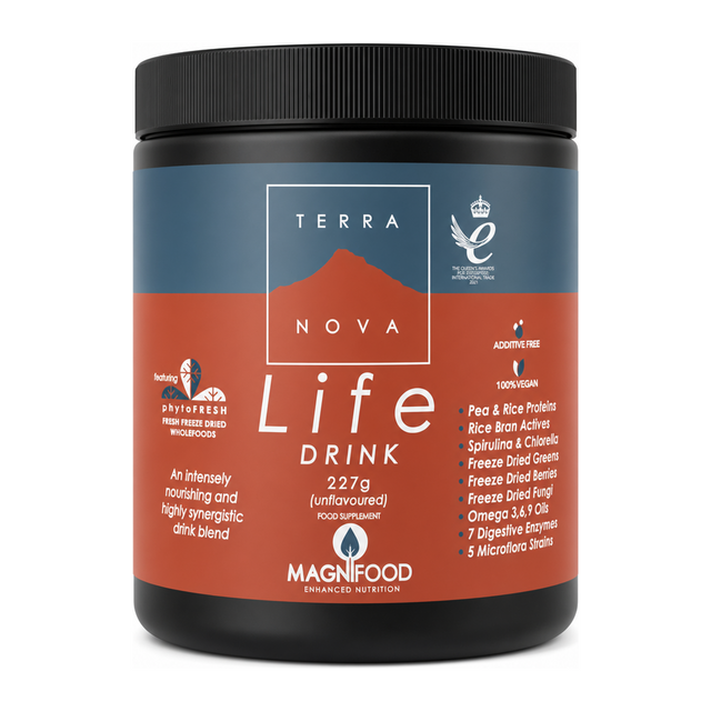 Terranova Life Drink by Terranova Natural Remedies — front view showing product label and branding, studio product photo on white background