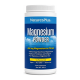 Natures Plus KalmAssure Magnesium Powder Unflavored by NaturesPlus Natural Remedies — front view showing product label and branding, studio product photo on white background