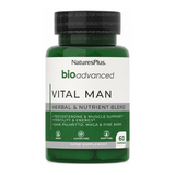 Nature's Plus BioAdvanced Vital Man by NaturesPlus Natural Remedies — front view showing product label and branding, studio product photo on white background
