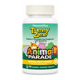 Nature's Plus Animal Parade Tummy Zyme by NaturesPlus Natural Remedies — front view showing product label and branding, studio product photo on white background