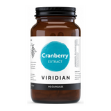 Viridian Cranberry Berry Extract by Viridian Natural Remedies — front view showing product label and branding, studio product photo on white background