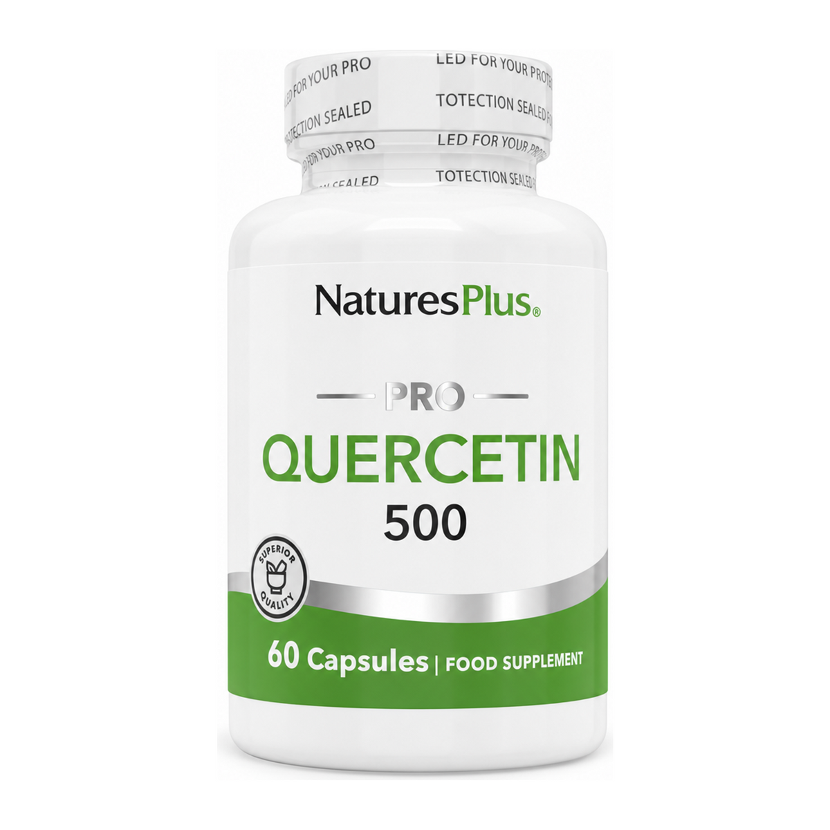 Natures Plus Quercetin by Natures Plus Natural Remedies — front view showing product label and branding, studio product photo on white background